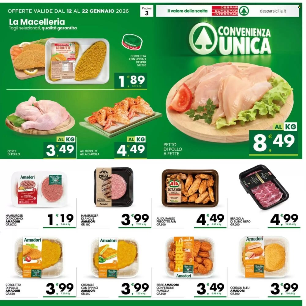 Volantino promozionale Despar Sicilia  valide dal 12/01/2026 - Pagina 3.