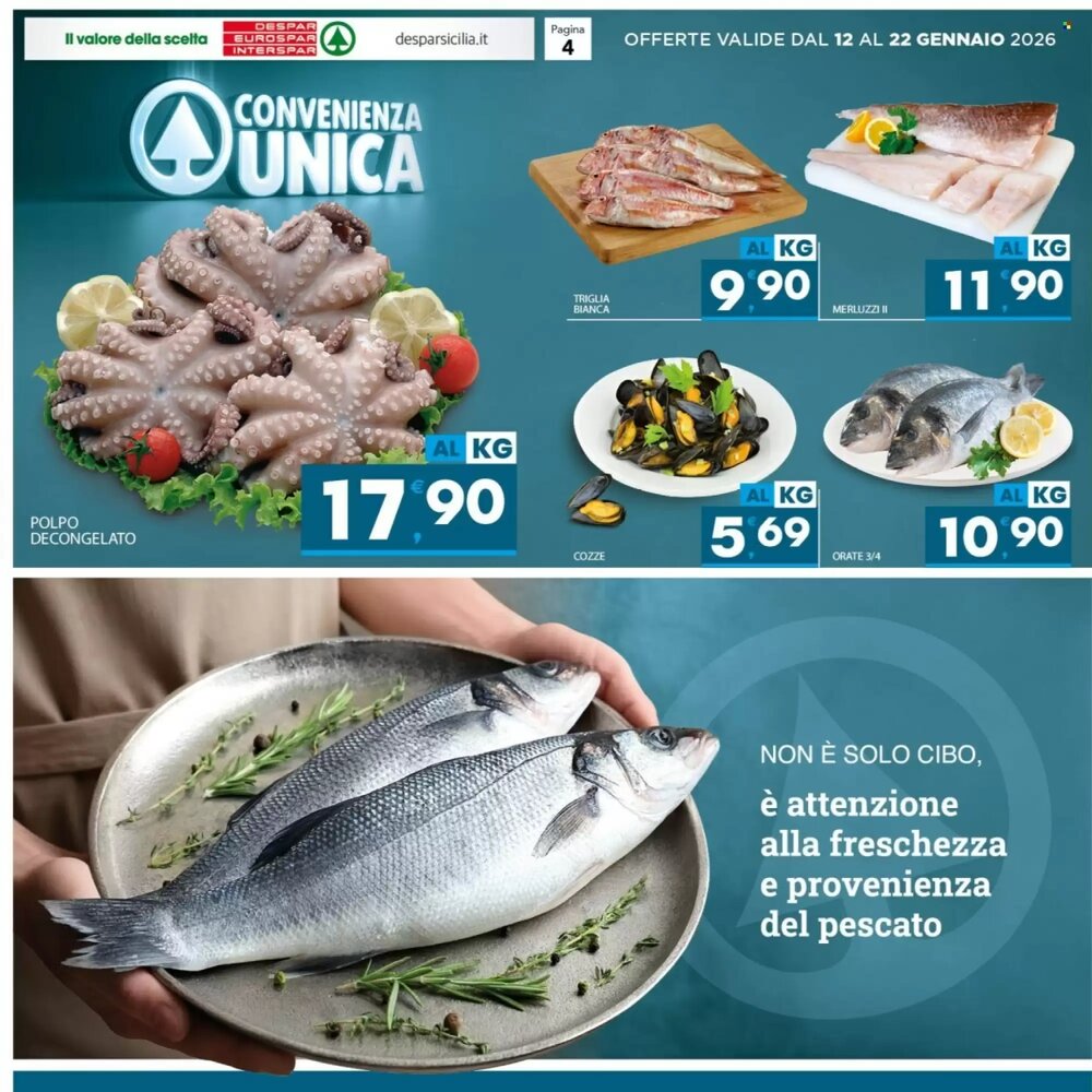 Volantino promozionale Despar Sicilia  valide dal 12/01/2026 - Pagina 4.