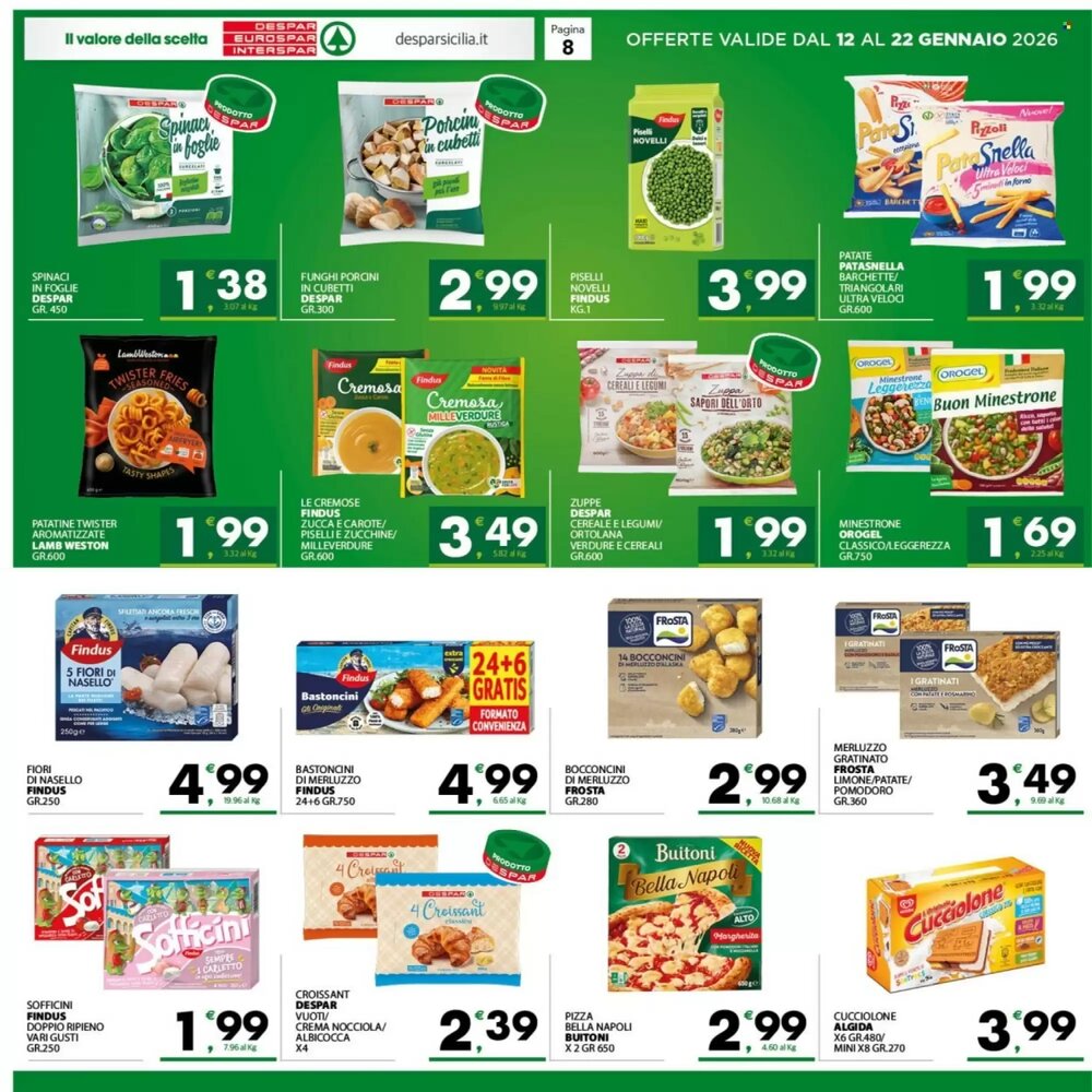 Volantino promozionale Despar Sicilia  valide dal 12/01/2026 - Pagina 8.
