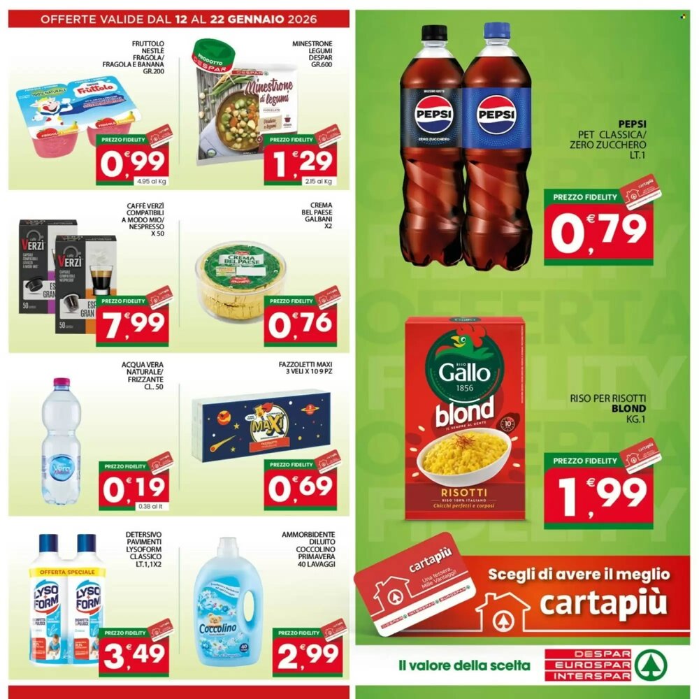 Volantino promozionale Despar Sicilia  valide dal 12/01/2026 - Pagina 9.