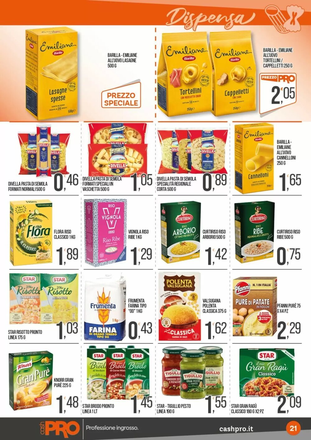 Volantino promozionale Cash pro  valide dal 12/01/2026 - Pagina 21.