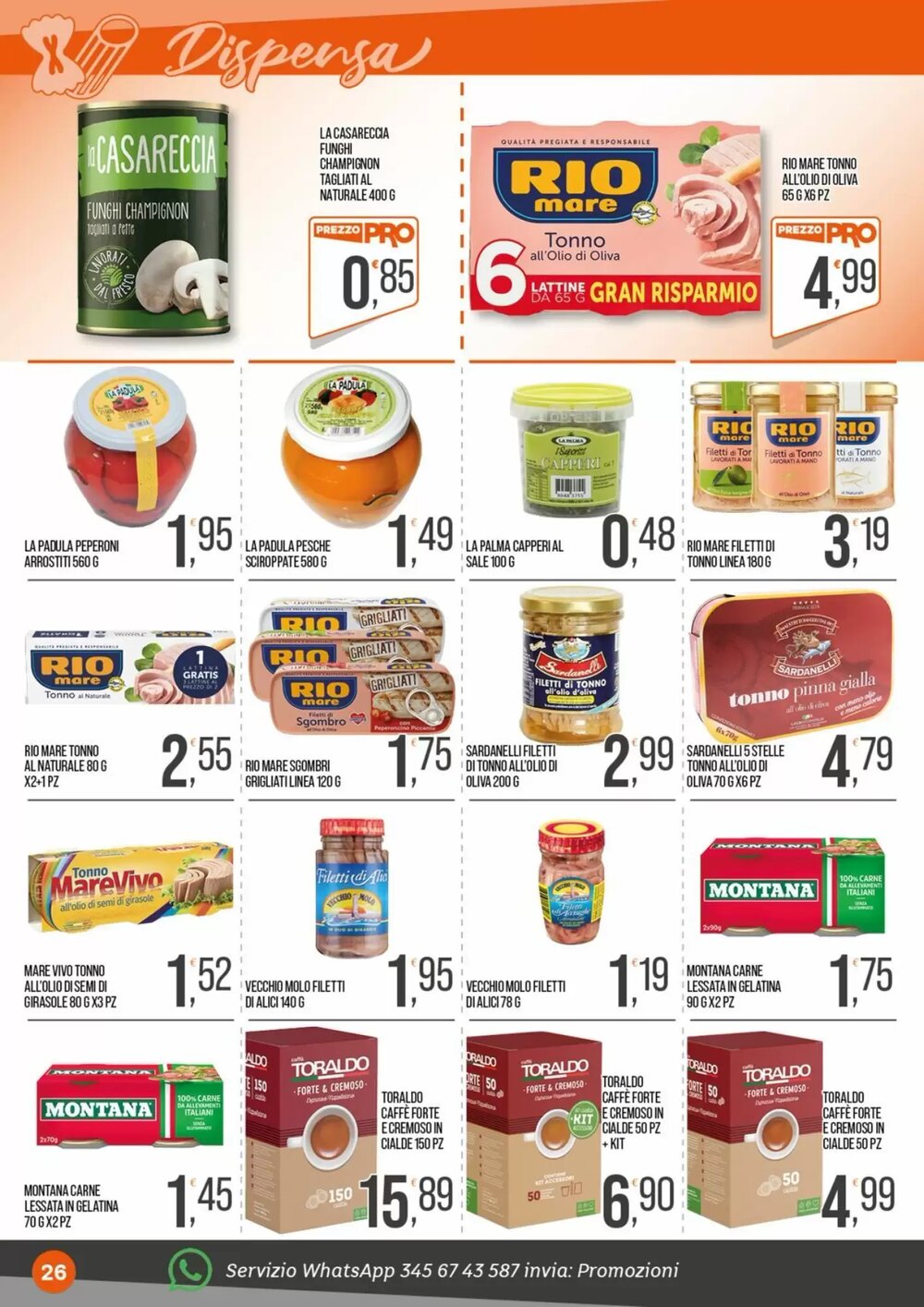 Volantino promozionale Cash pro  valide dal 12/01/2026 - Pagina 26.