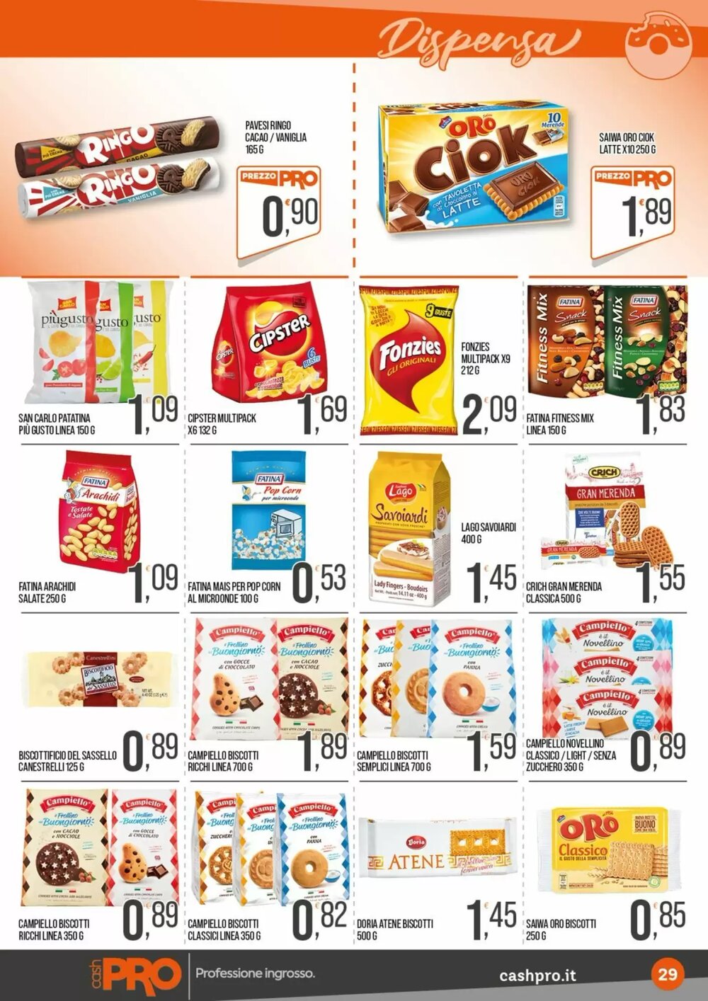 Volantino promozionale Cash pro  valide dal 12/01/2026 - Pagina 29.