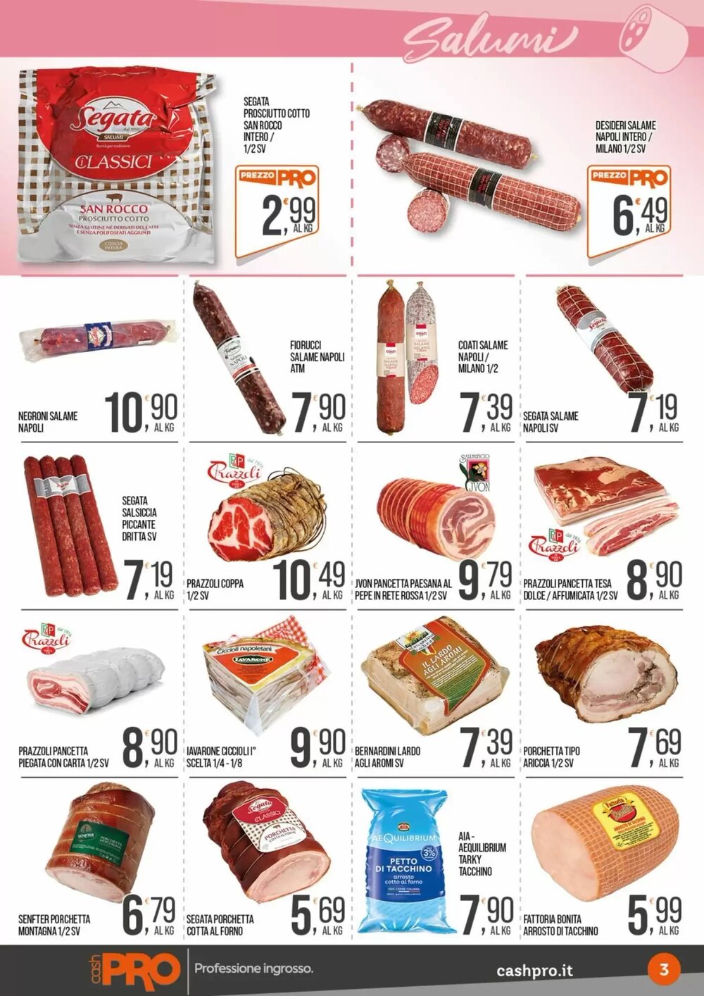 Volantino promozionale Cash pro  valide dal 12/01/2026 - Pagina 3.