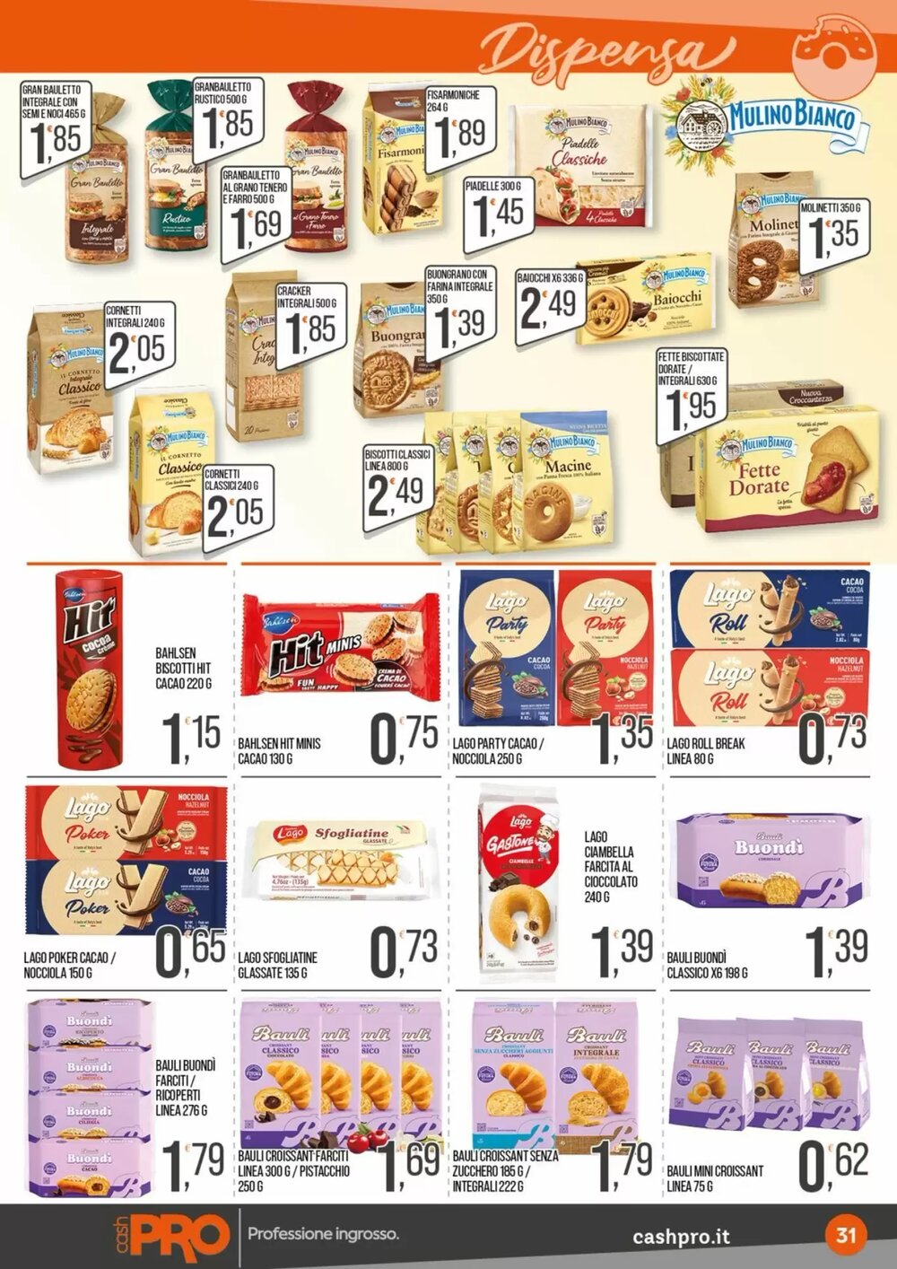 Volantino promozionale Cash pro  valide dal 12/01/2026 - Pagina 31.