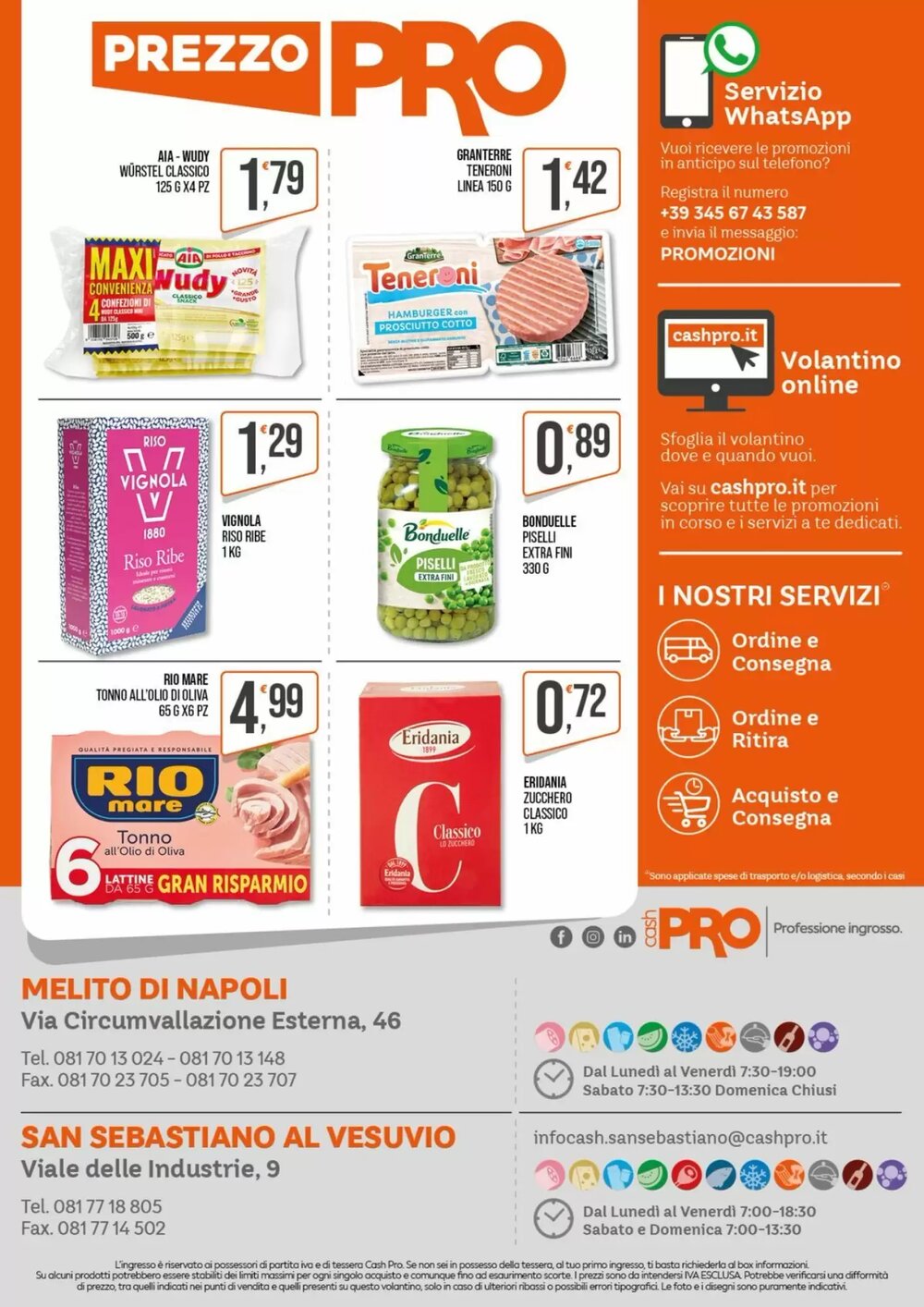 Volantino promozionale Cash pro  valide dal 12/01/2026 - Pagina 44.