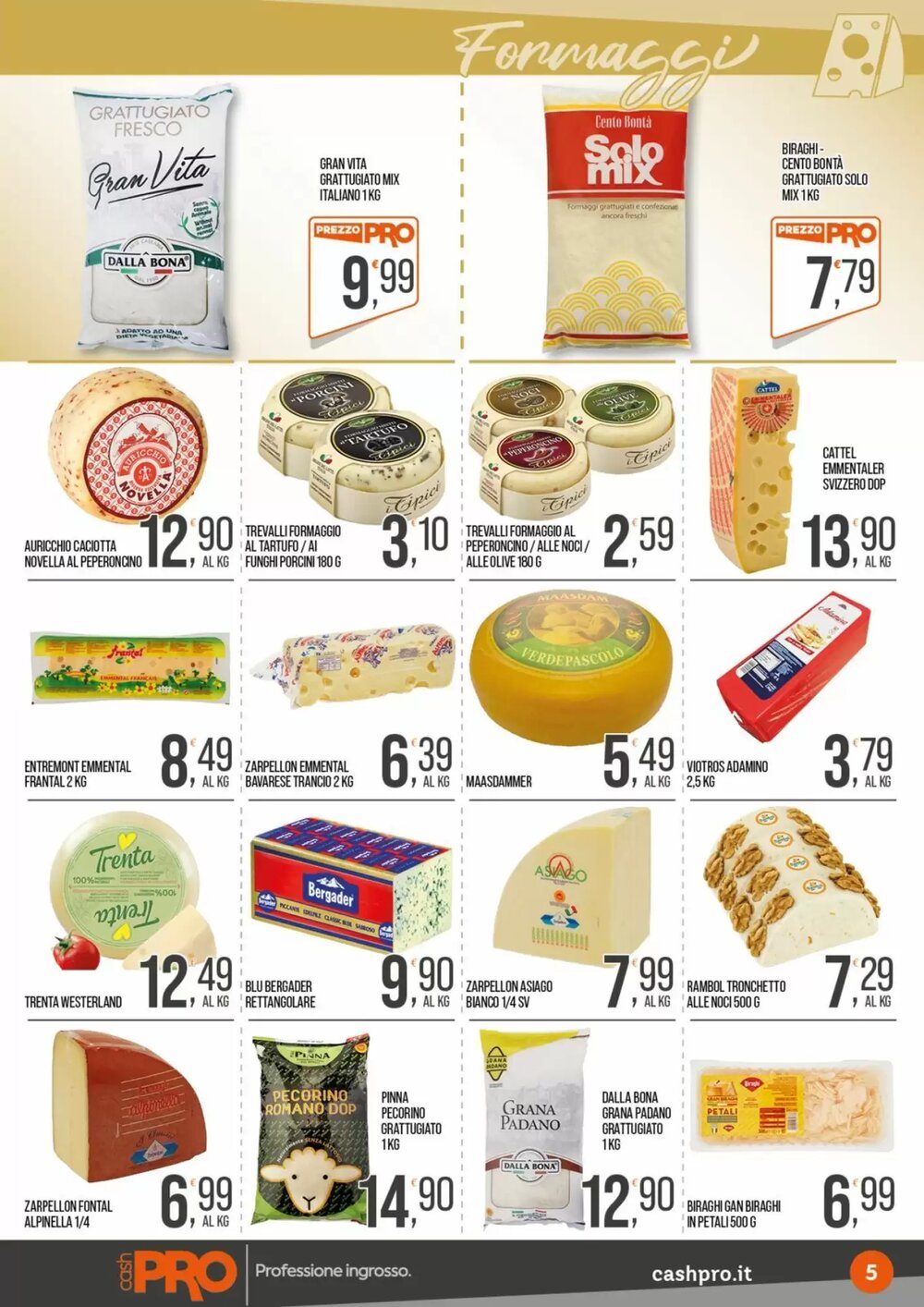 Volantino promozionale Cash pro  valide dal 12/01/2026 - Pagina 5.