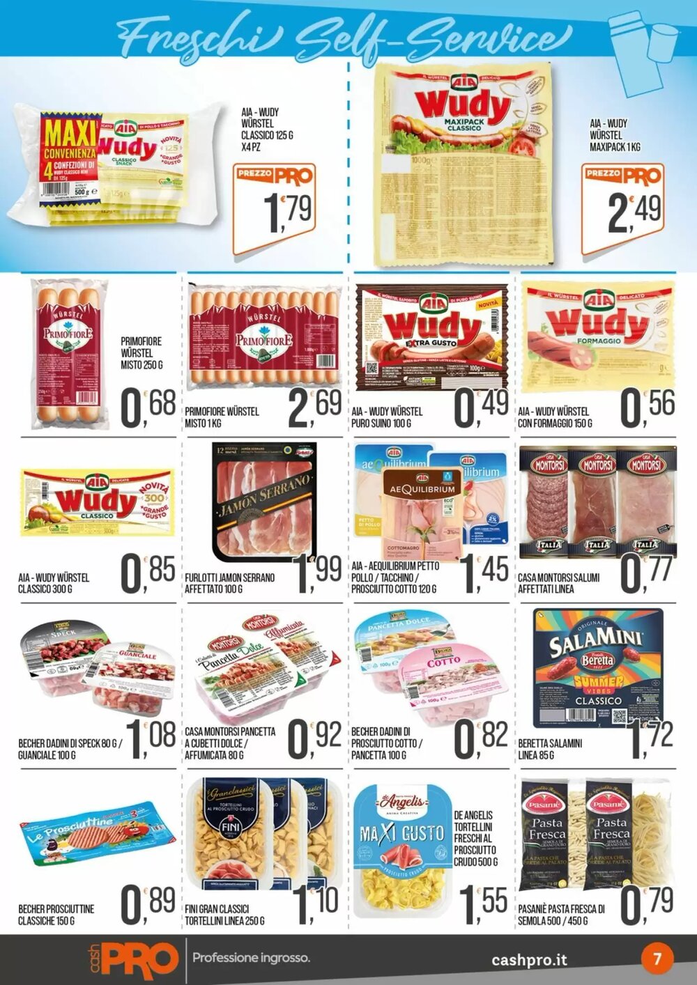 Volantino promozionale Cash pro  valide dal 12/01/2026 - Pagina 7.