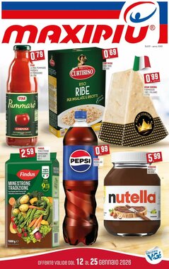 Volantino promozionale Maxipiù  valide dal 12/01/2026 - Pagina 1.