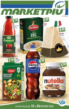 Volantino promozionale Marketpiù  valide dal 12/01/2026 - Pagina 1.