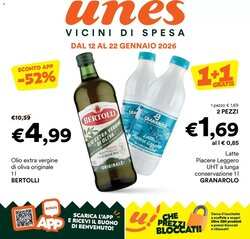 Volantino promozionale Unes  valide dal 12/01/2026 - Pagina 1.
