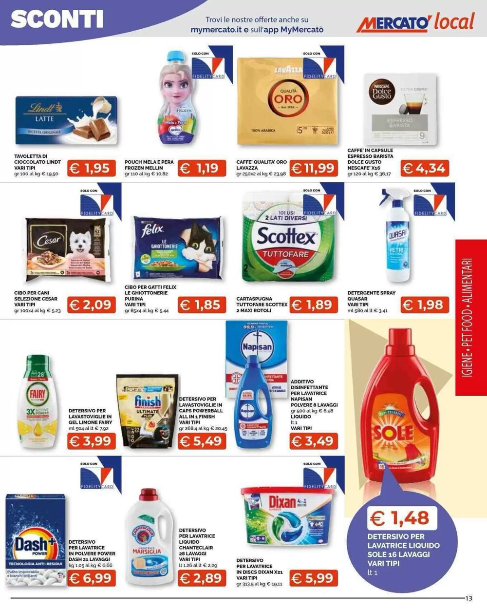 Volantino promozionale Mercatò  valide dal 12/01/2026 - Pagina 13.