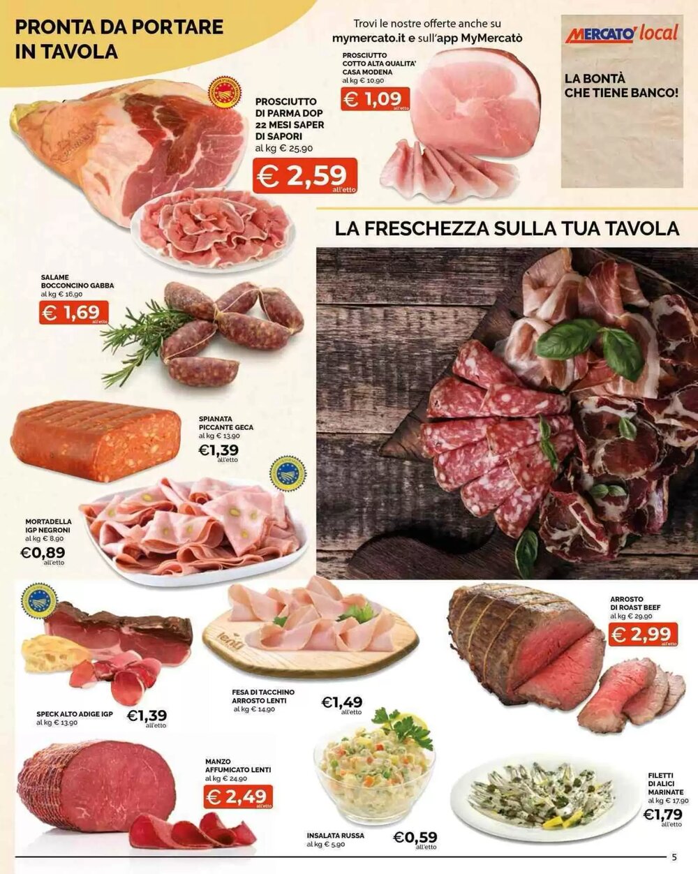 Volantino promozionale Mercatò  valide dal 12/01/2026 - Pagina 5.