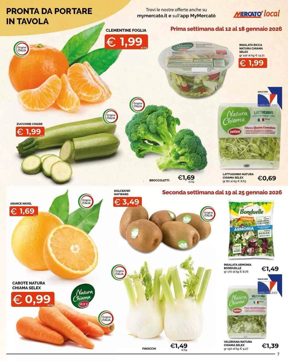 Volantino promozionale Mercatò  valide dal 12/01/2026 - Pagina 7.