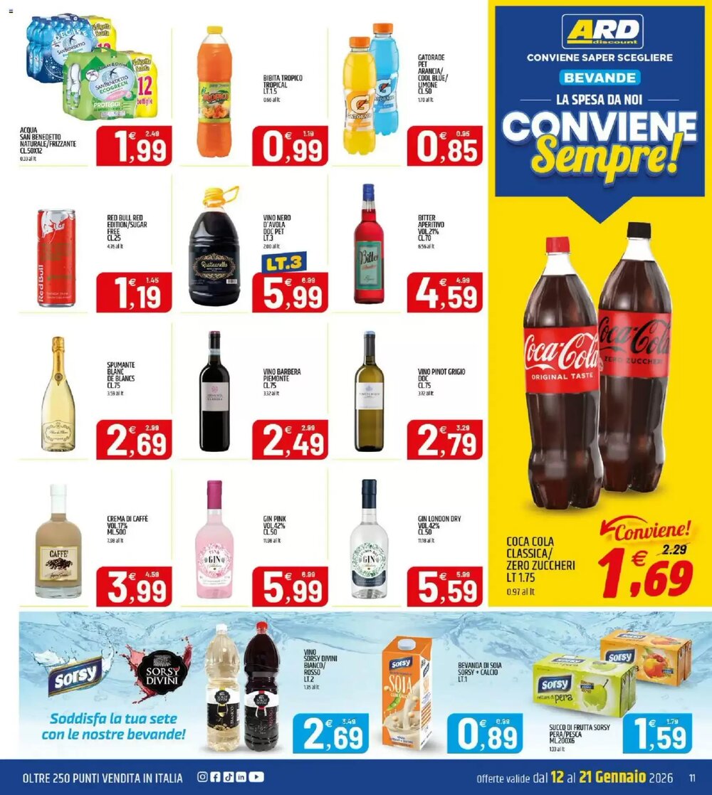 Volantino promozionale Ard Discount  valide dal 12/01/2026 - Pagina 11.