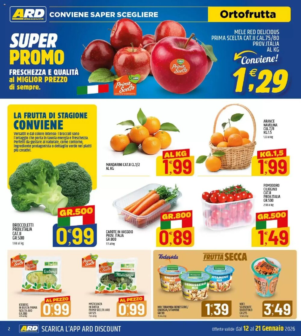 Volantino promozionale Ard Discount  valide dal 12/01/2026 - Pagina 2.