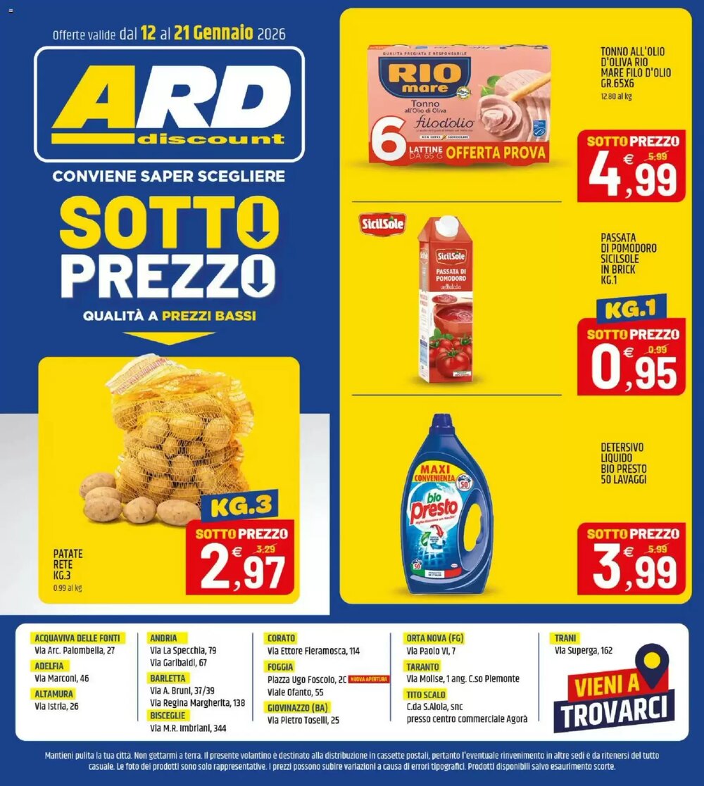 Volantino promozionale Ard Discount  valide dal 12/01/2026 - Pagina 20.