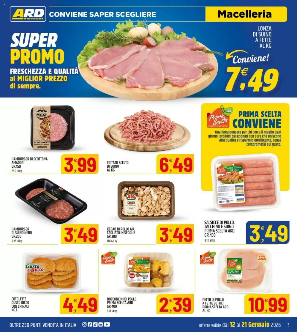 Volantino promozionale Ard Discount  valide dal 12/01/2026 - Pagina 3.
