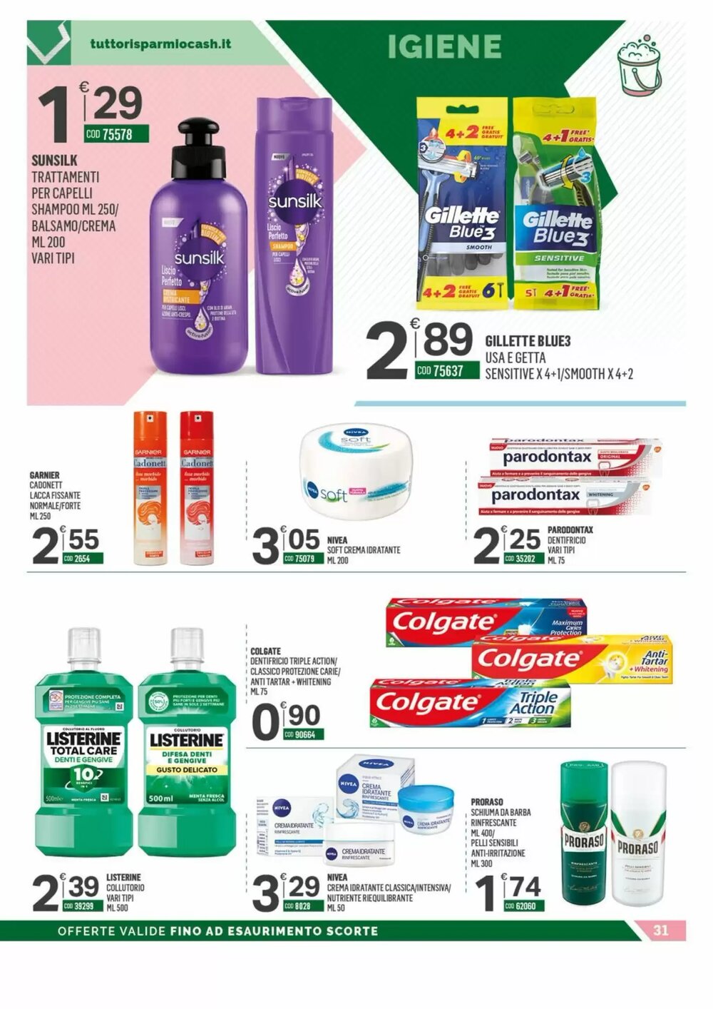 Volantino promozionale Tutto Risparmio Cash&Carry  valide dal 12/01/2026 - Pagina 31.