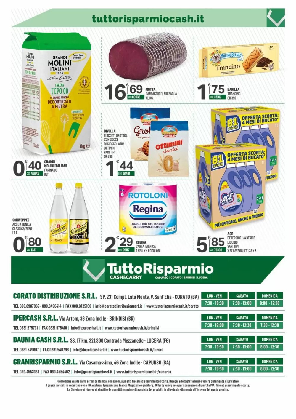 Volantino promozionale Tutto Risparmio Cash&Carry  valide dal 12/01/2026 - Pagina 32.