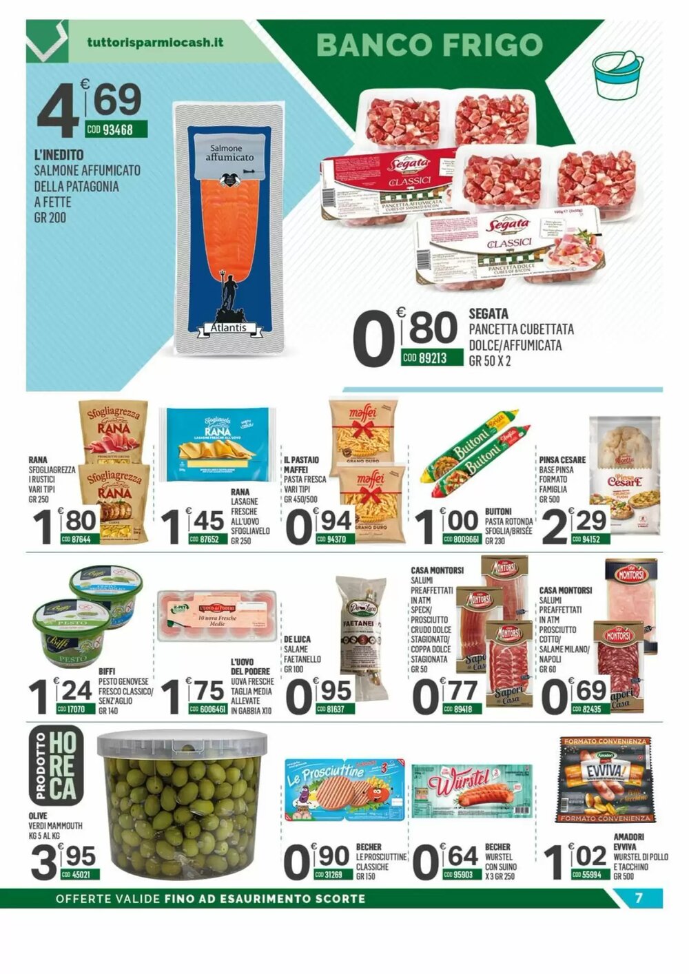 Volantino promozionale Tutto Risparmio Cash&Carry  valide dal 12/01/2026 - Pagina 7.