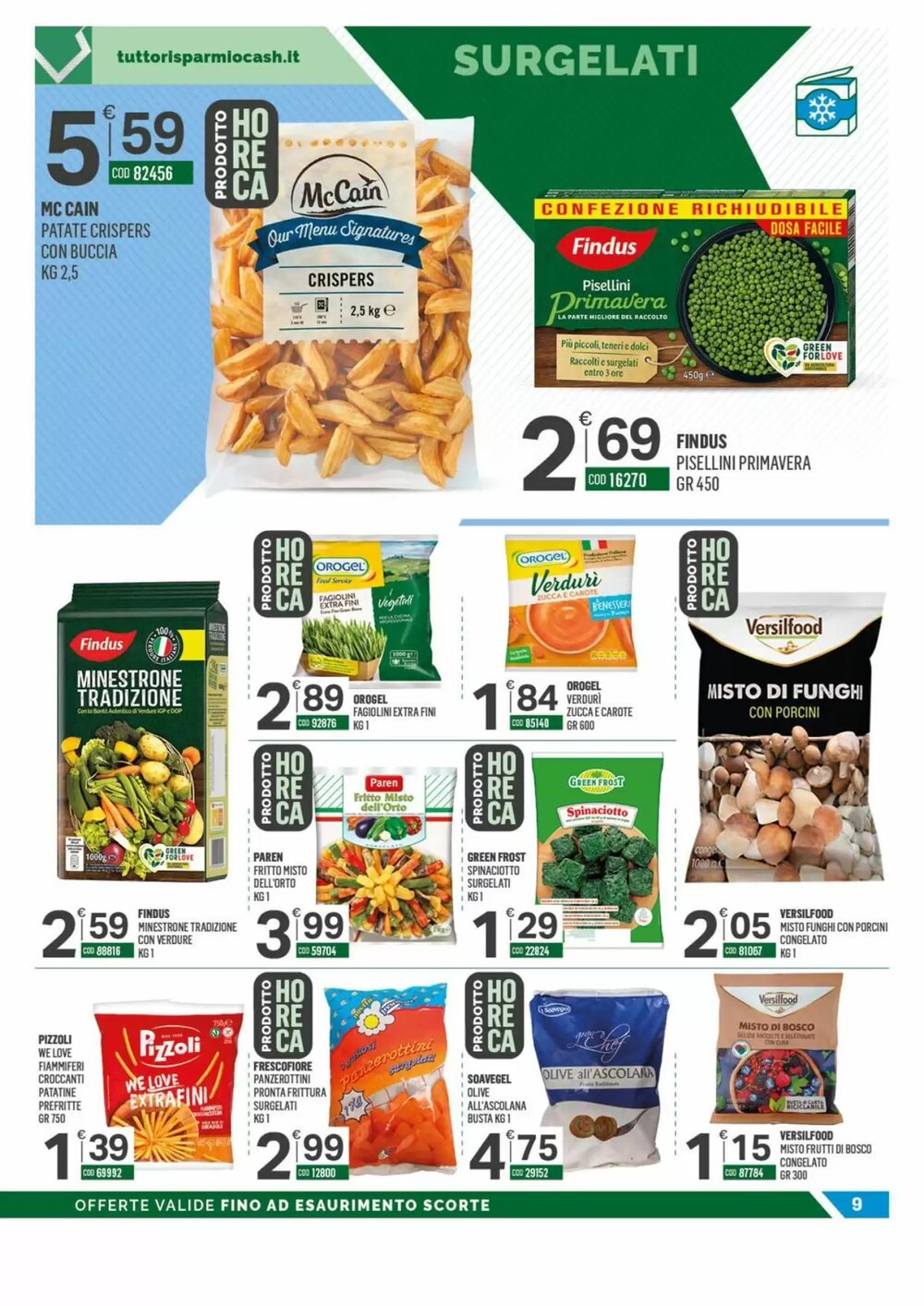 Volantino promozionale Tutto Risparmio Cash&Carry  valide dal 12/01/2026 - Pagina 9.