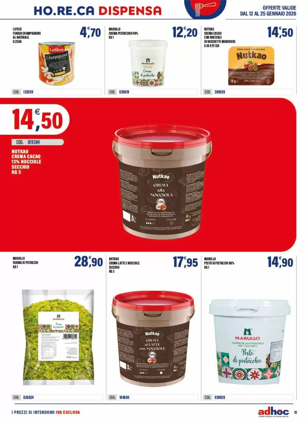 Volantino promozionale Adhoc  valide dal 12/01/2026 - Pagina 11.