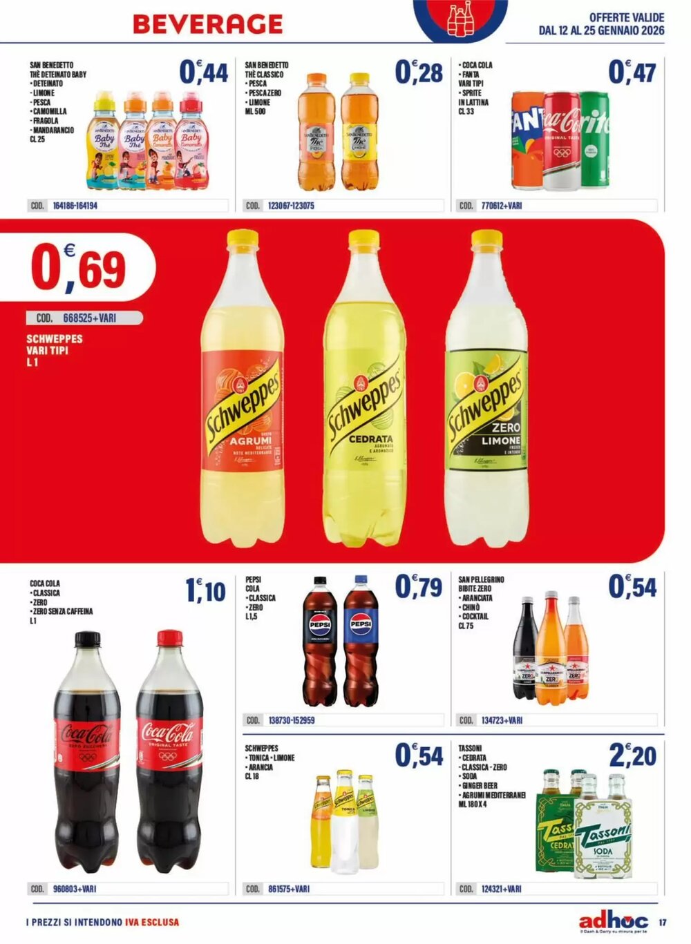 Volantino promozionale Adhoc  valide dal 12/01/2026 - Pagina 17.
