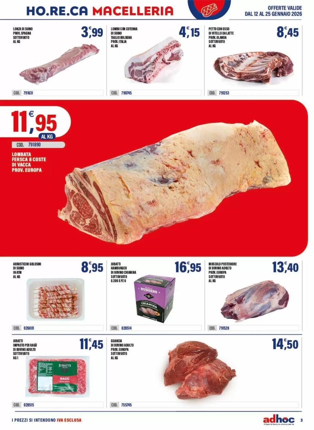 Volantino promozionale Adhoc  valide dal 12/01/2026 - Pagina 3.