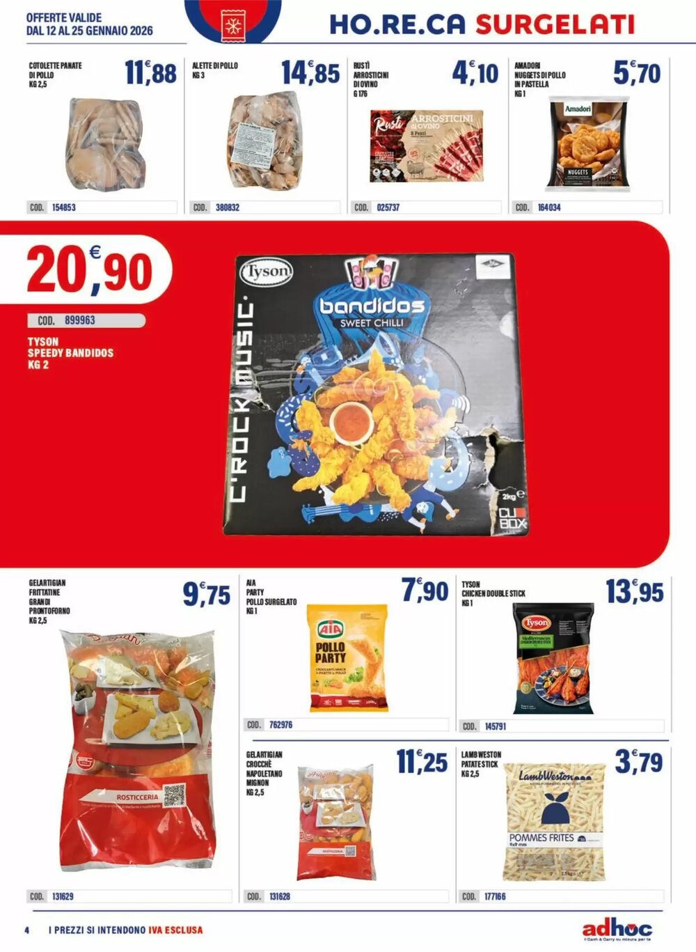 Volantino promozionale Adhoc  valide dal 12/01/2026 - Pagina 4.