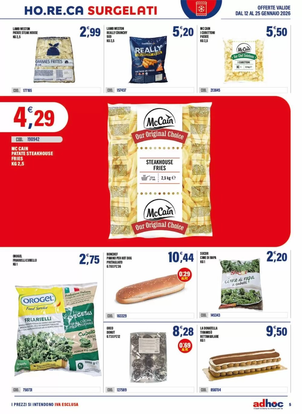 Volantino promozionale Adhoc  valide dal 12/01/2026 - Pagina 5.