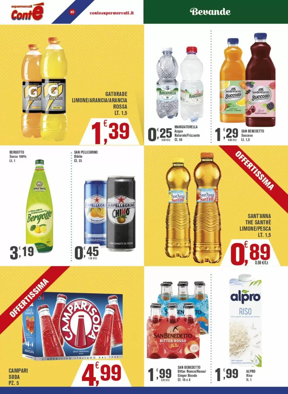 Volantino promozionale Conté Supermercati  valide dal 12/01/2026 - Pagina 10.