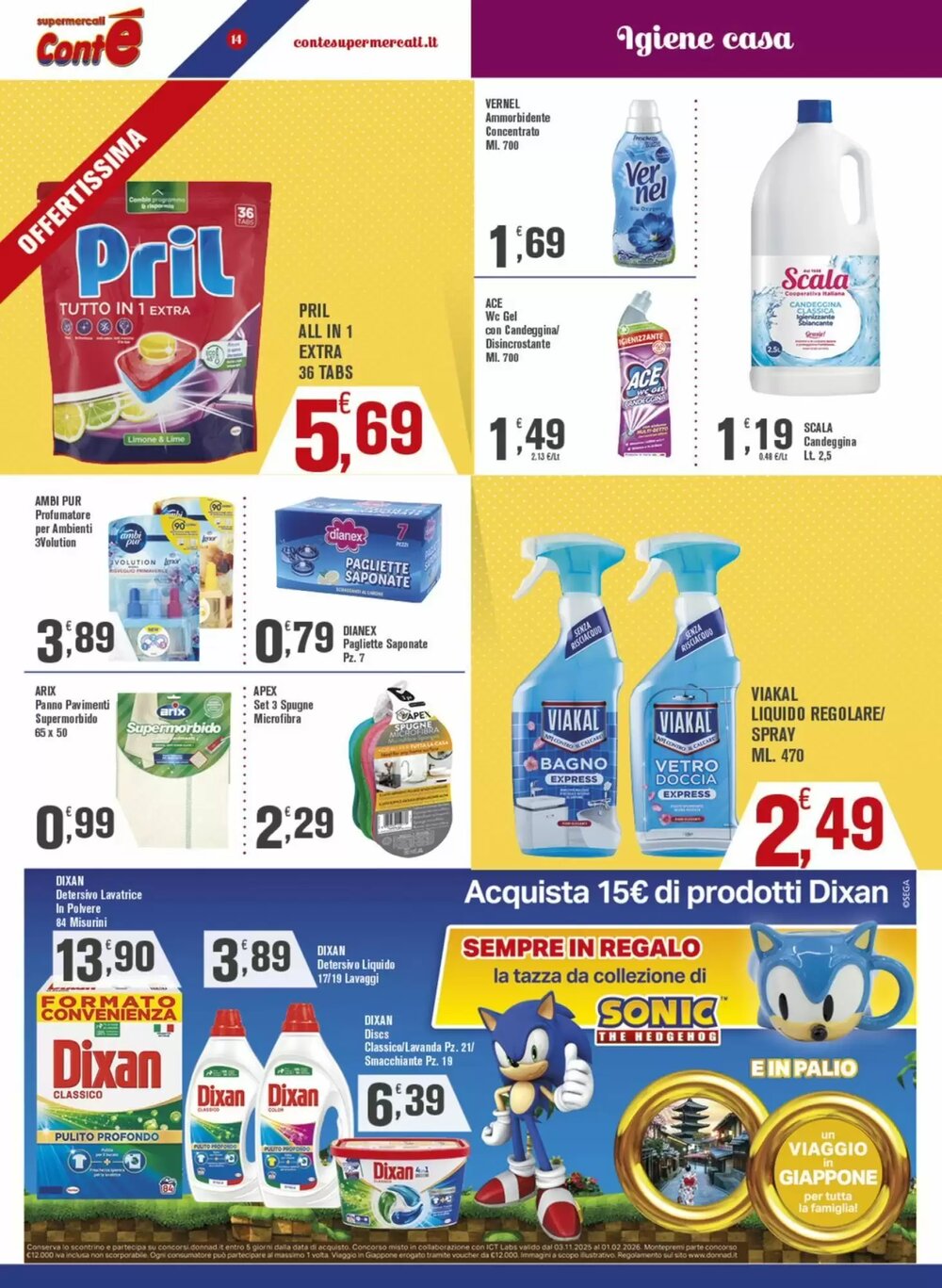 Volantino promozionale Conté Supermercati  valide dal 12/01/2026 - Pagina 14.