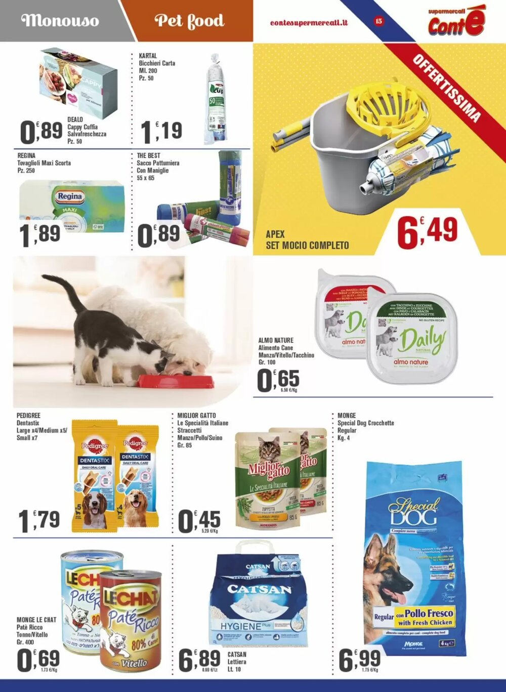 Volantino promozionale Conté Supermercati  valide dal 12/01/2026 - Pagina 15.