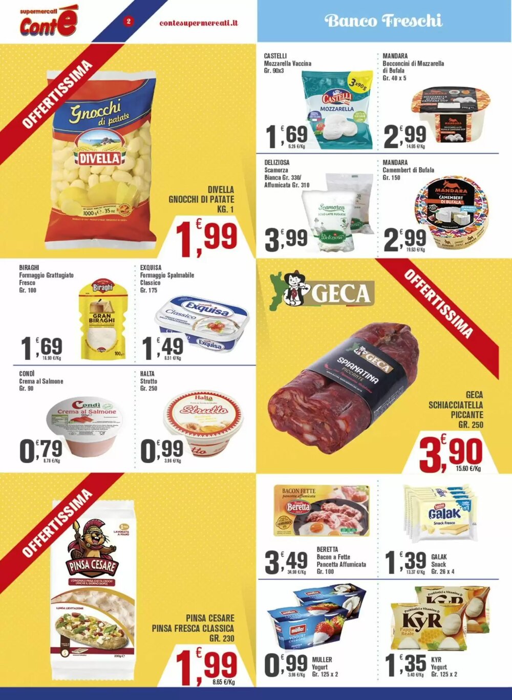 Volantino promozionale Conté Supermercati  valide dal 12/01/2026 - Pagina 2.