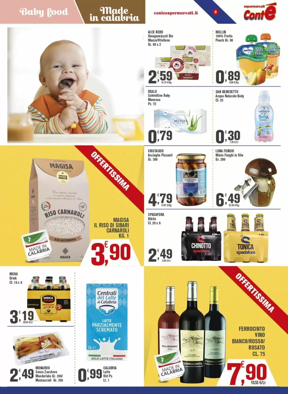 Volantino promozionale Conté Supermercati  valide dal 12/01/2026 - Pagina 9.