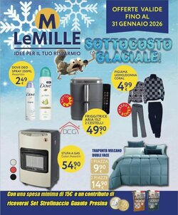 Volantino promozionale Le Mille  valide dal 12/01/2026 - Pagina 1.
