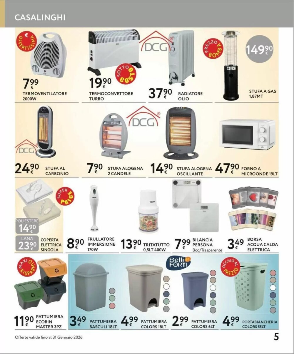 Volantino promozionale Le Mille  valide dal 12/01/2026 - Pagina 5.