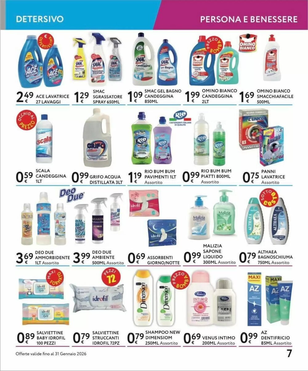 Volantino promozionale Le Mille  valide dal 12/01/2026 - Pagina 7.