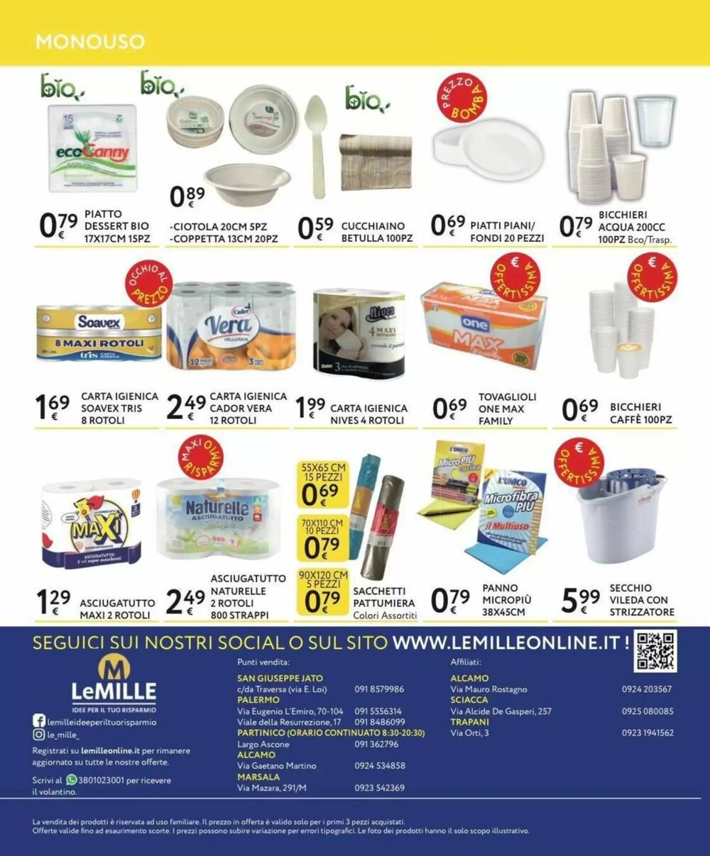 Volantino promozionale Le Mille  valide dal 12/01/2026 - Pagina 8.