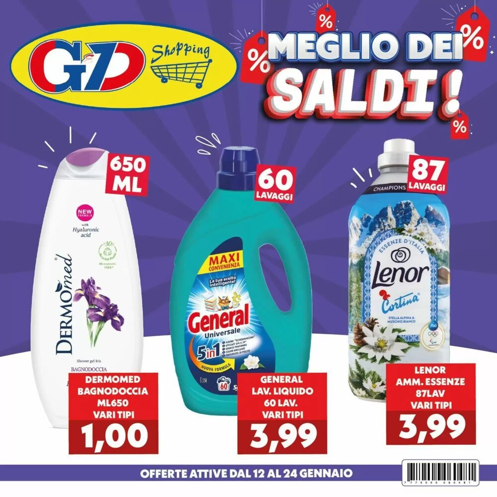 Volantino promozionale GeD Shopping  valide dal 12/01/2026 - Pagina 1.