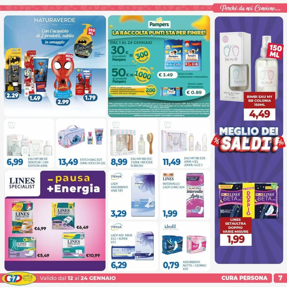 Volantino promozionale GeD Shopping  valide dal 12/01/2026 - Pagina 7.