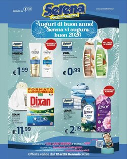 Volantino promozionale Serena Detersivi  valide dal 12/01/2026 - Pagina 1.