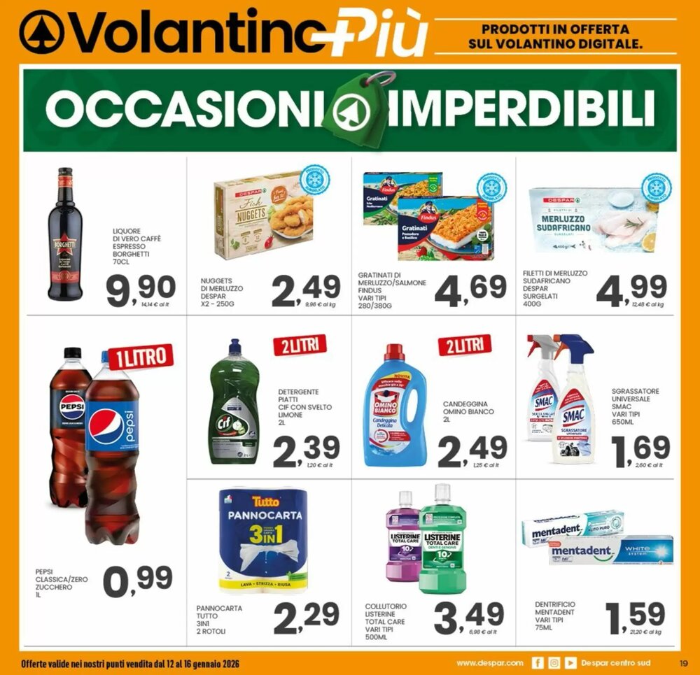 Volantino promozionale Despar  valide dal 12/01/2026 - Pagina 18.