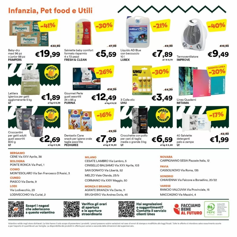 Volantino promozionale Unes  valide dal 12/01/2026 - Pagina 12.