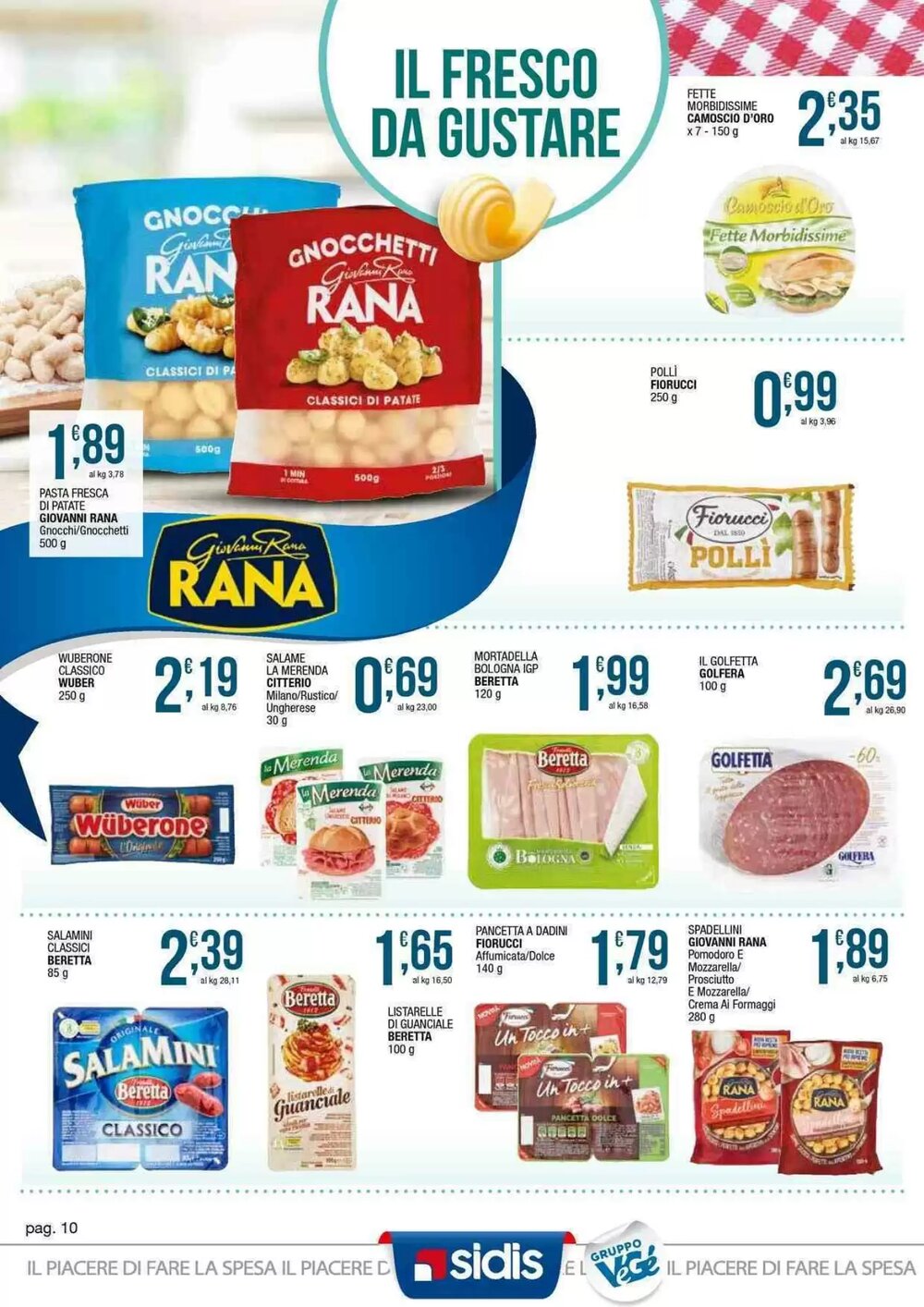 Volantino promozionale Sidis  valide dal 12/01/2026 - Pagina 10.