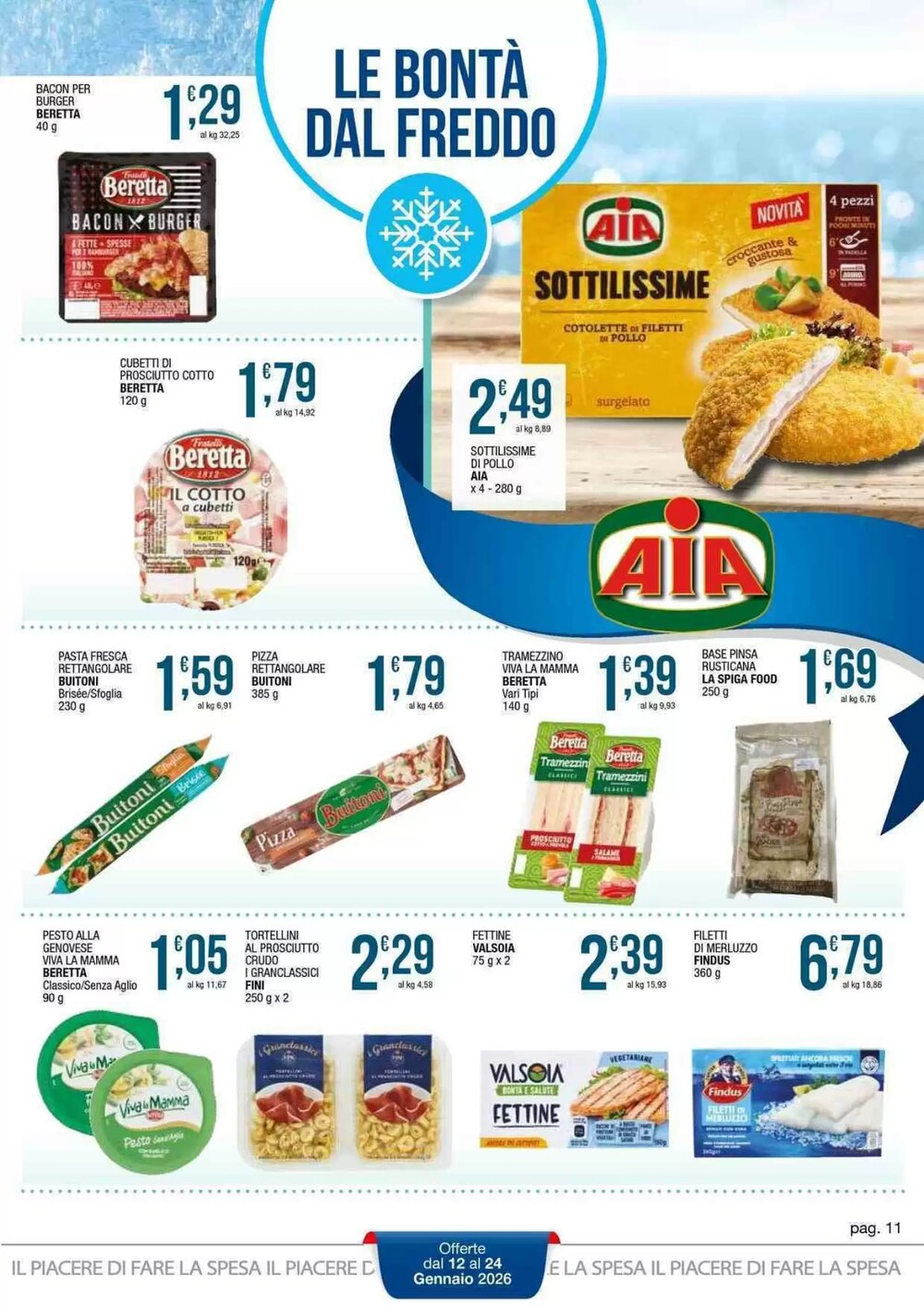 Volantino promozionale Sidis  valide dal 12/01/2026 - Pagina 11.