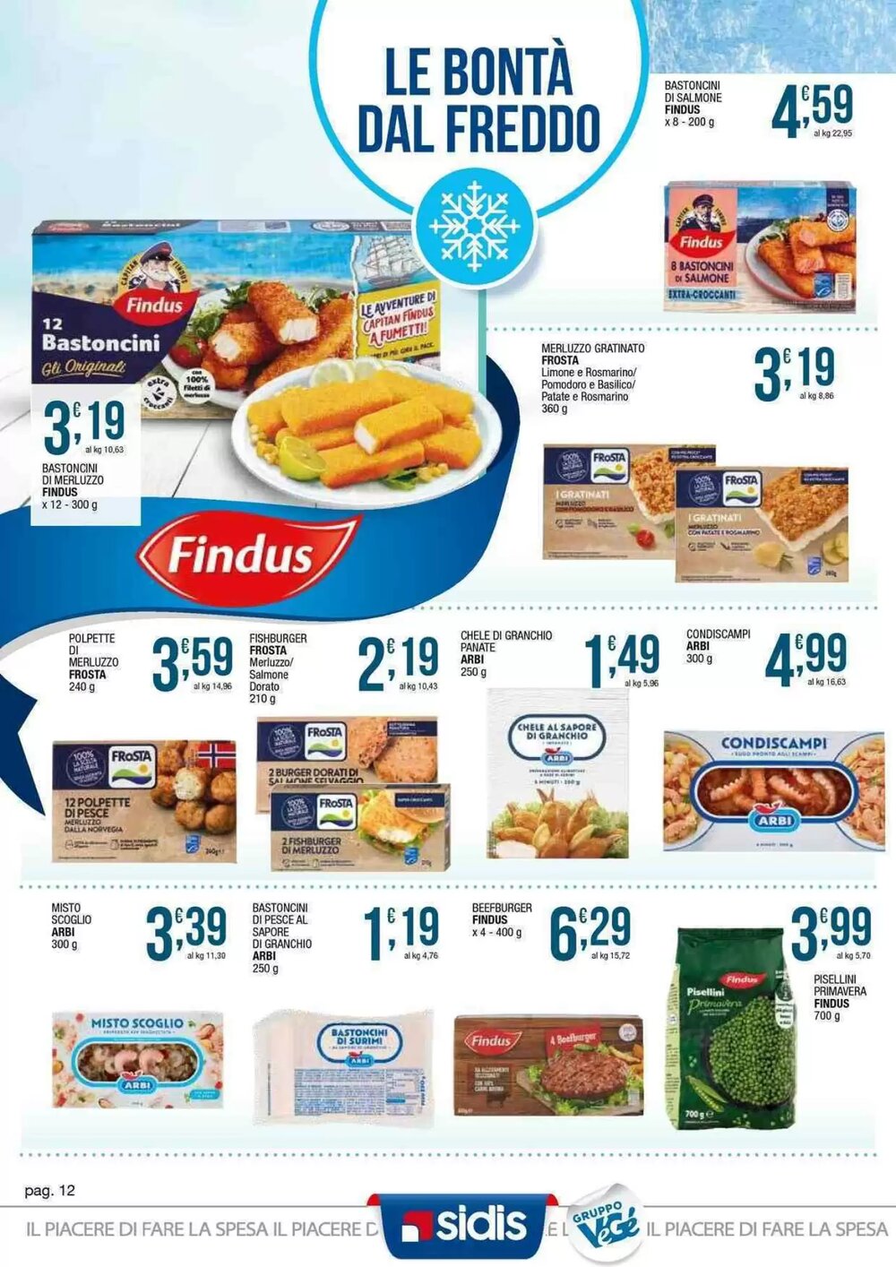 Volantino promozionale Sidis  valide dal 12/01/2026 - Pagina 12.