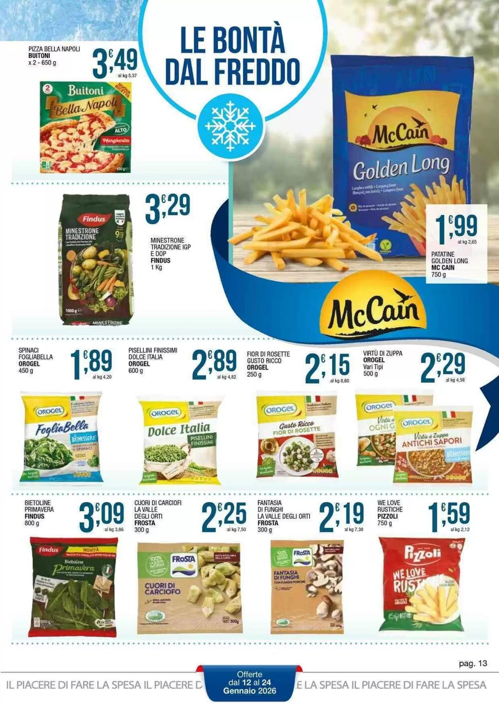 Volantino promozionale Sidis  valide dal 12/01/2026 - Pagina 13.