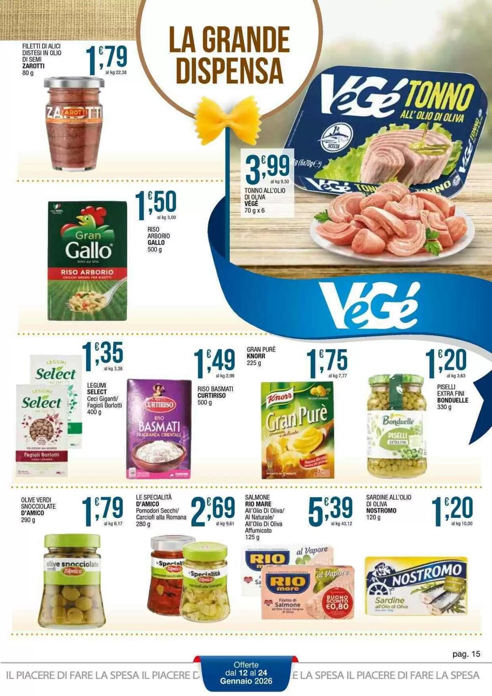 Volantino promozionale Sidis  valide dal 12/01/2026 - Pagina 15.